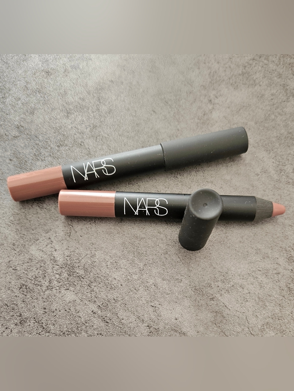 2 Full Size Nars DECIBEL Velvet Matte Lip Lipstick Pencil .08 oz each NWOB!